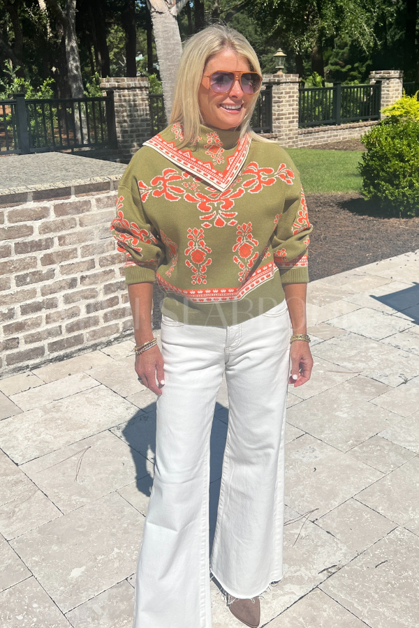 Stansell sweater, olive