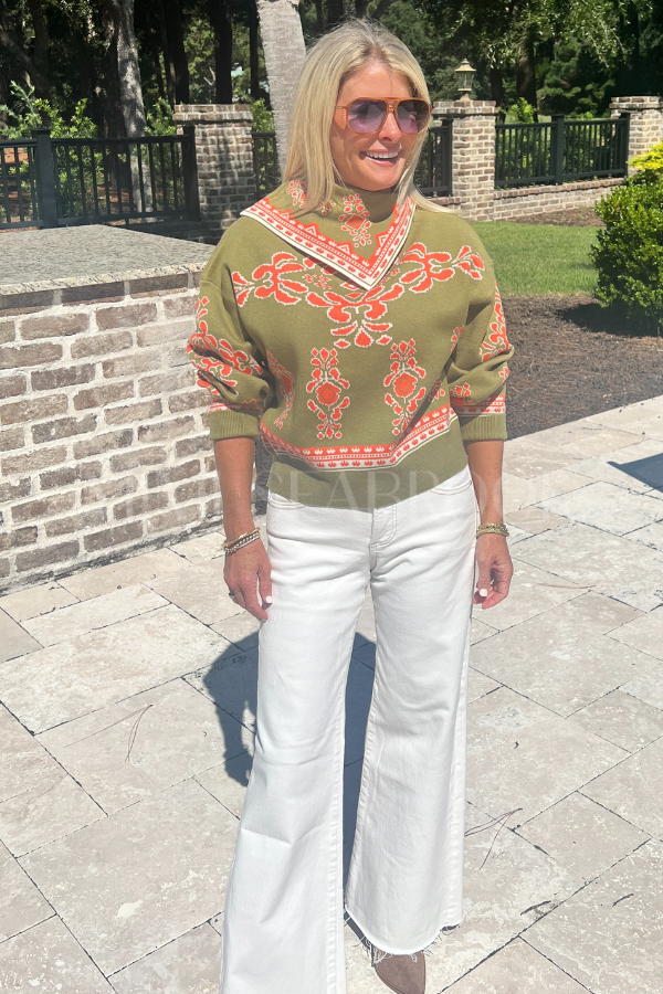 Stansell sweater, olive