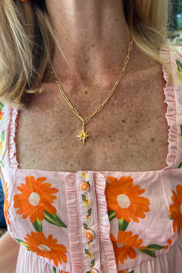 Star Compass Necklace by HART