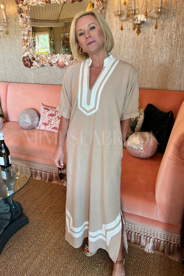 Stonegate dress, latte