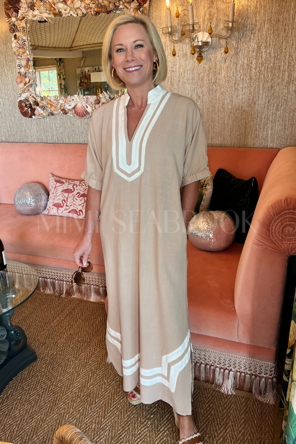 Stonegate dress, latte