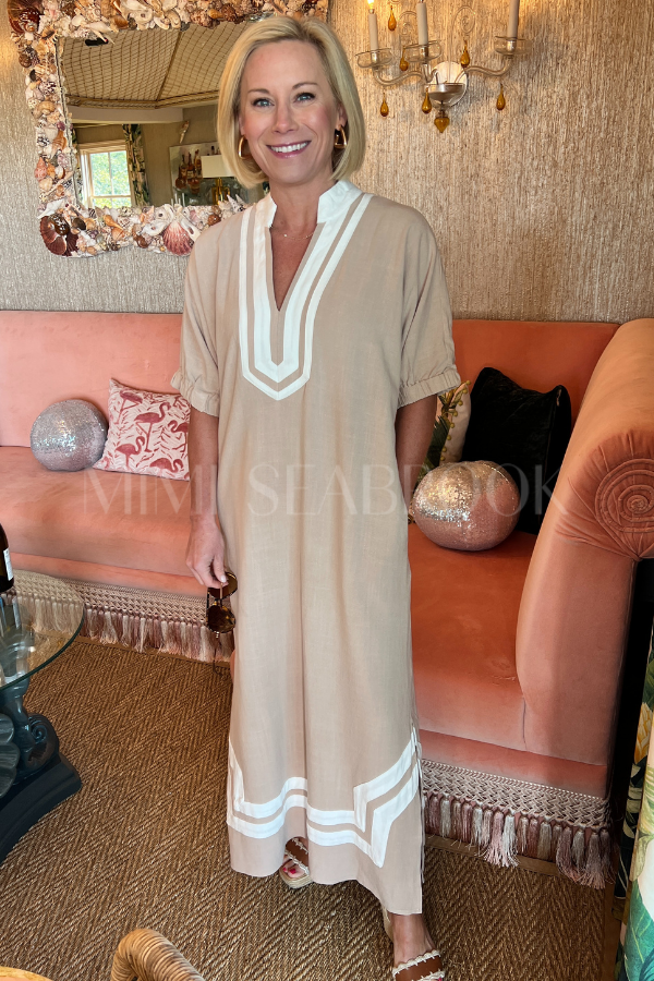 Stonegate dress, latte