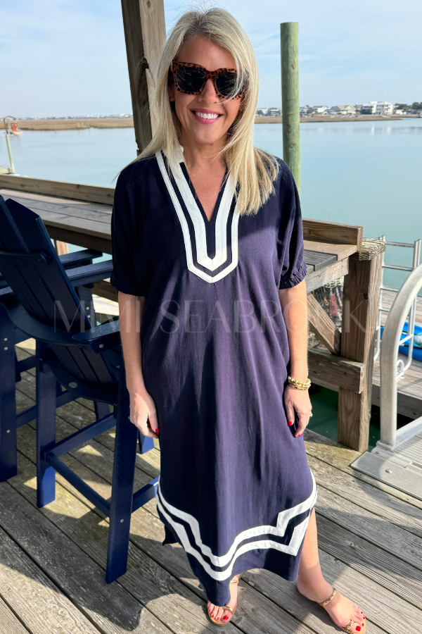 Stonegate dress, navy