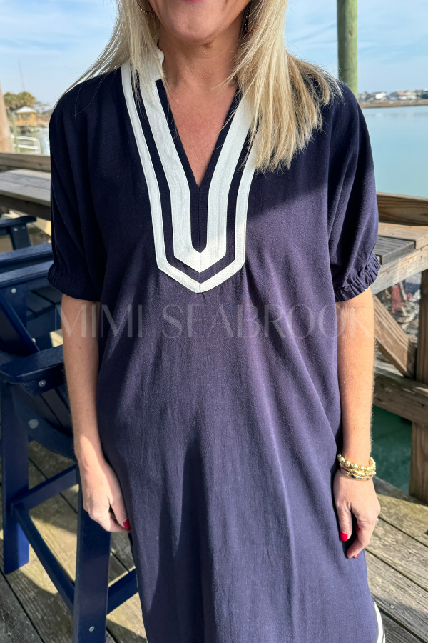 Stonegate dress, navy