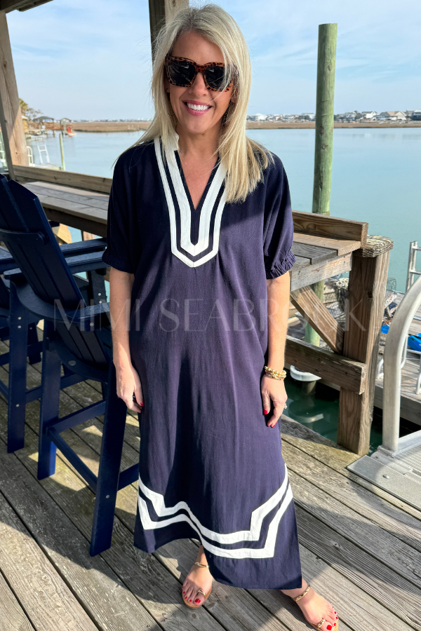 Stonegate dress, navy