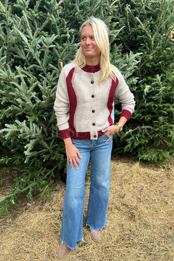 Stowe cardigan sweater