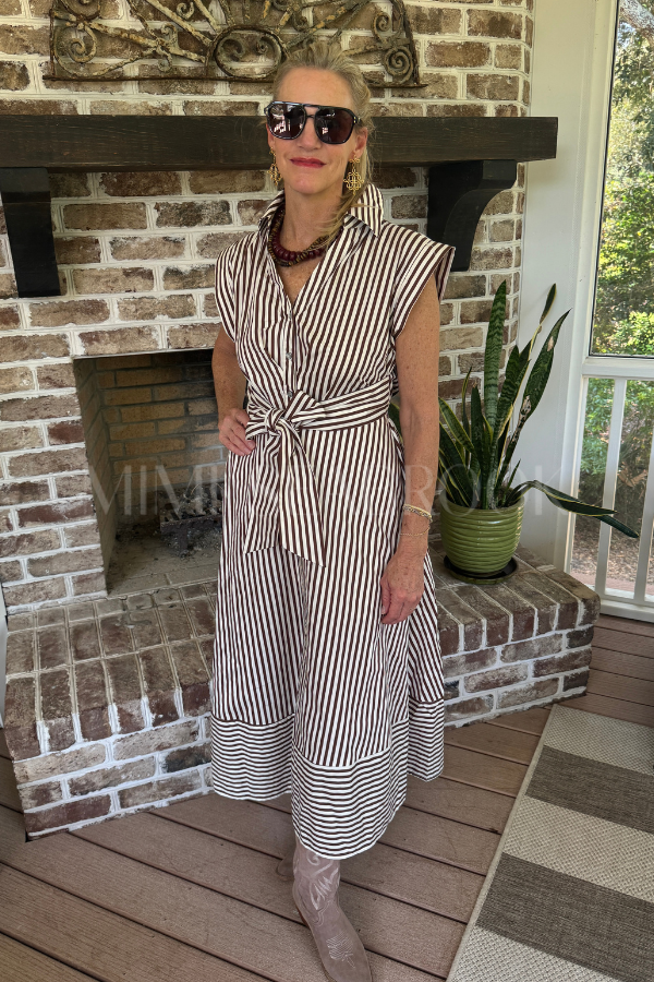 Sylvan dress, brown