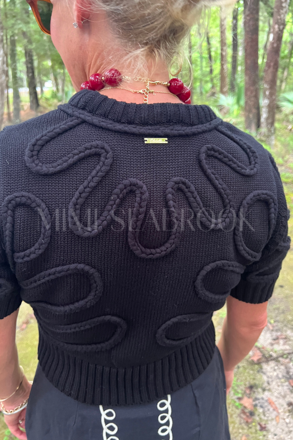 Tammy Sweater, Black by Cleobella