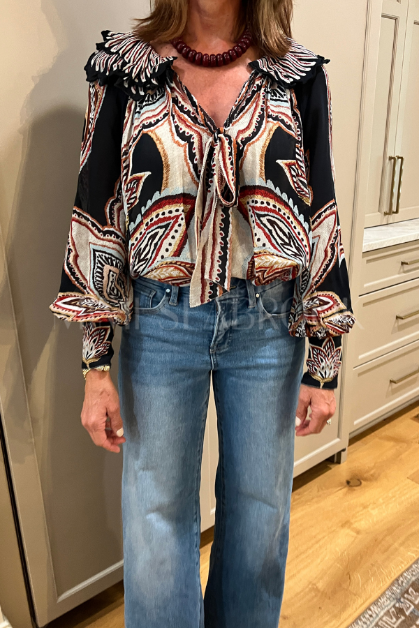 Tapestry Dream Blouse by Farm Rio