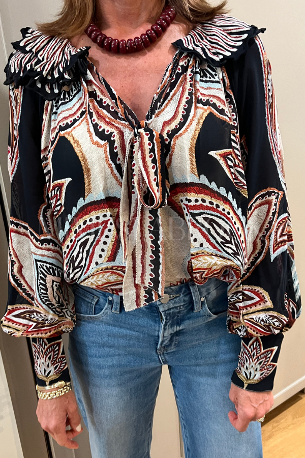 Tapestry Dream Blouse by Farm Rio