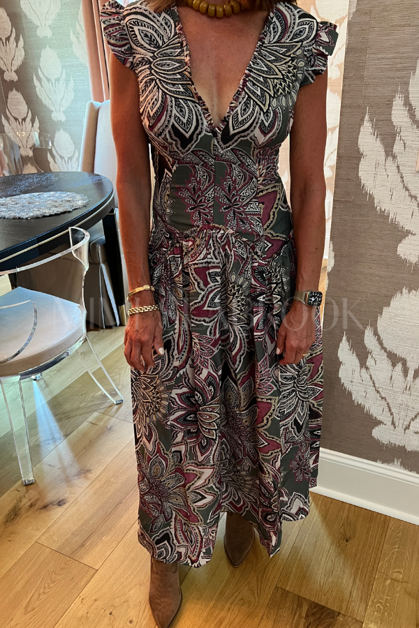 Tapestry Flowers Maxi Dress by Farm Rio