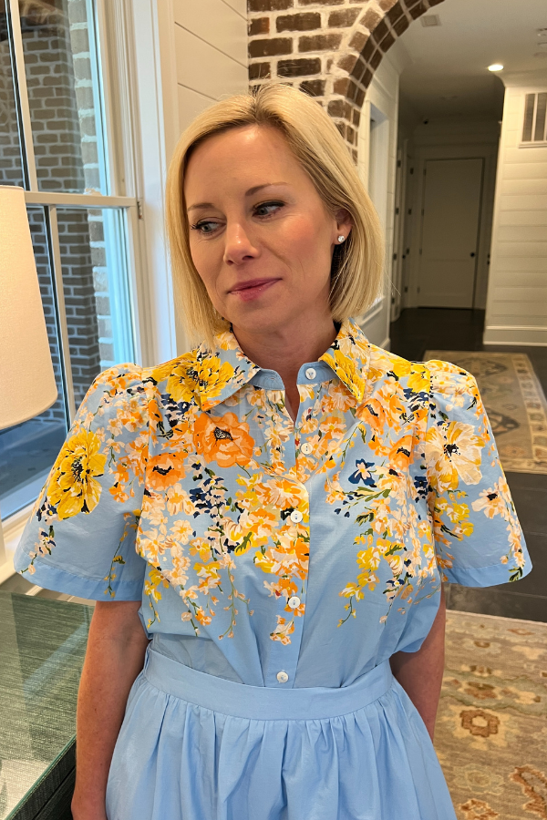 Timberland top, blue