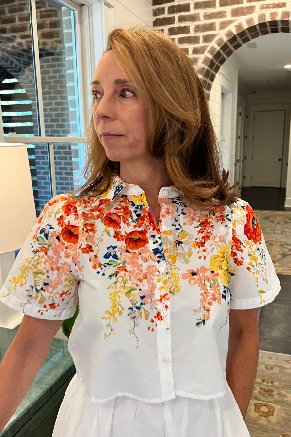 Timberland top, off white