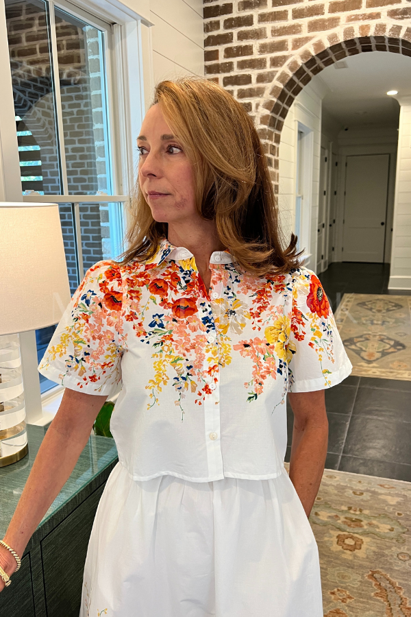 Timberland top, off white