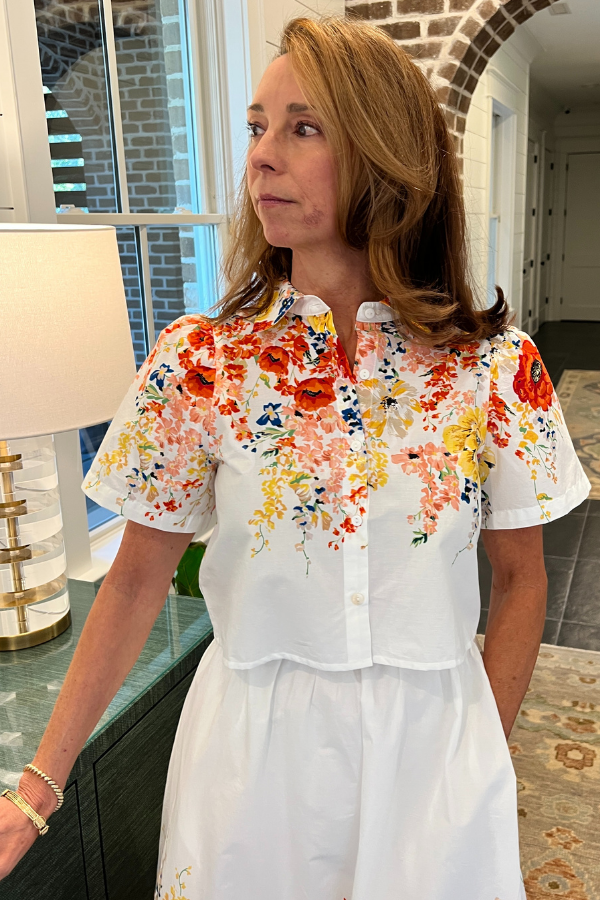 Timberland top, off white