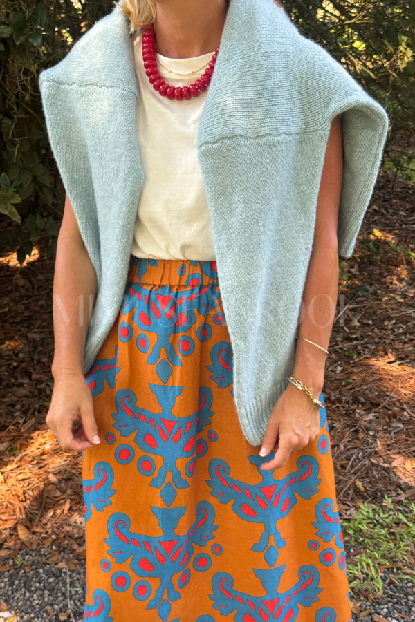 Trout sweater, blue