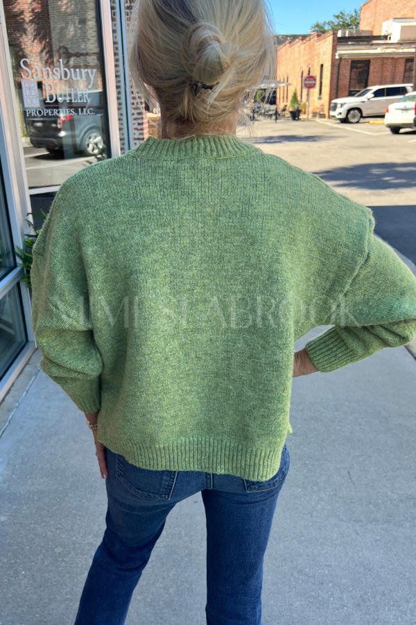 Trout sweater, green