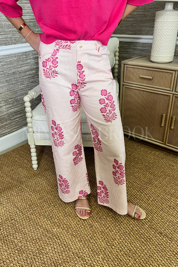 Tuscan pants, pink