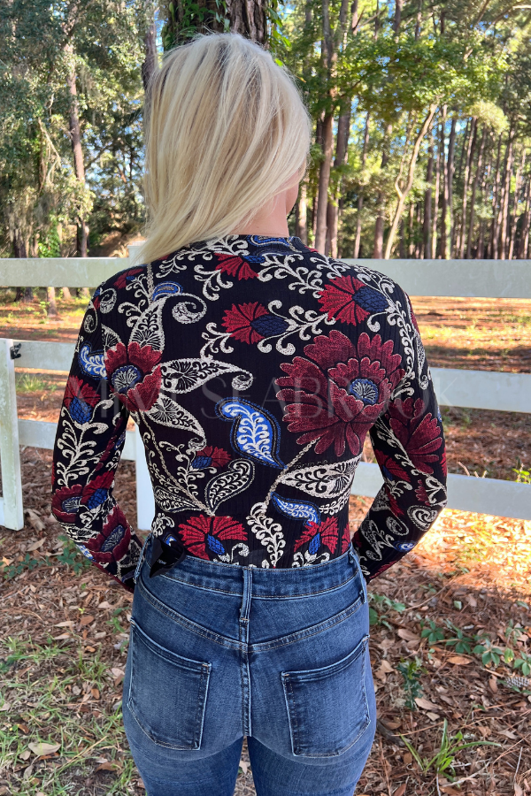 Valentina Bodysuit Top by Farm Rio