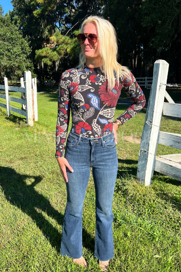 Valentina Bodysuit Top by Farm Rio