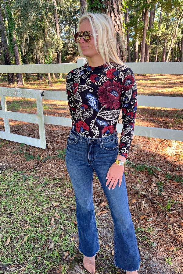 Valentina Bodysuit Top by Farm Rio