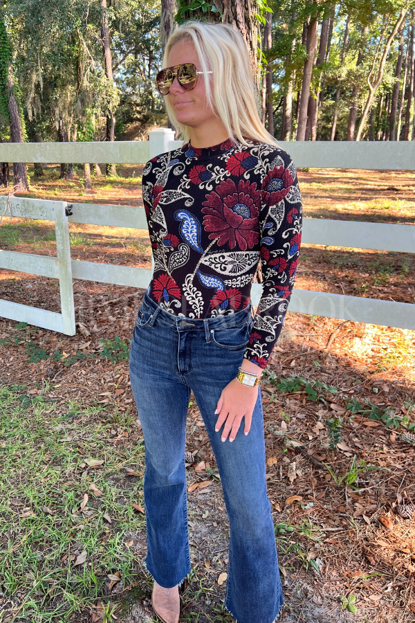 Valentina Bodysuit Top by Farm Rio