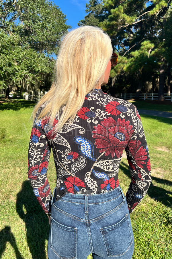 Valentina Bodysuit Top by Farm Rio