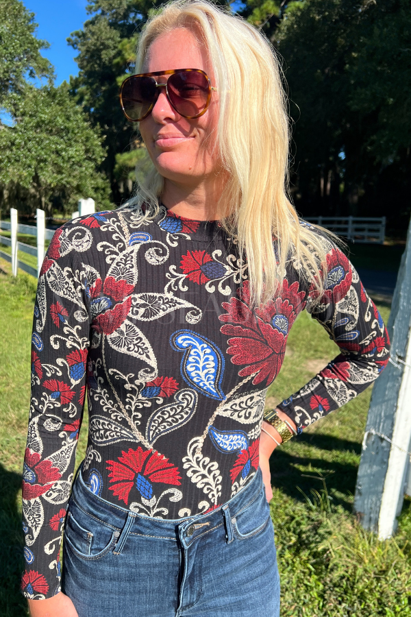 Valentina Bodysuit Top by Farm Rio