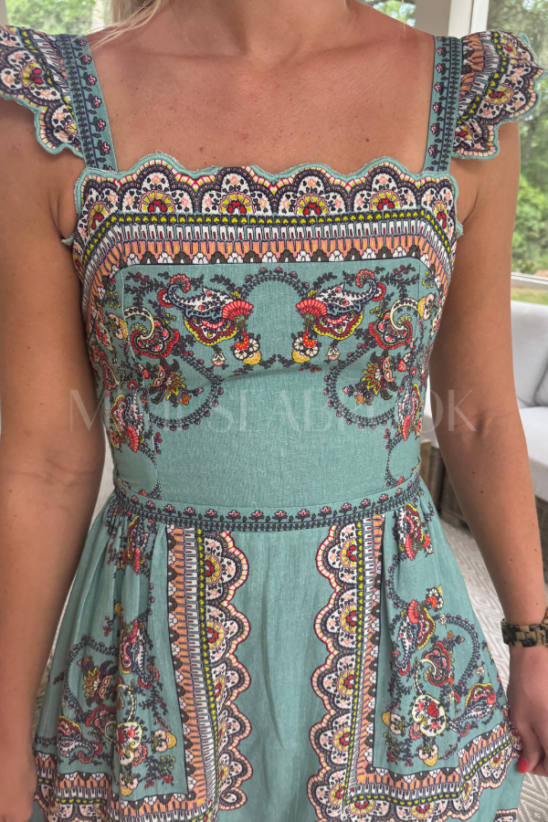 Veronique Ankle Dress, Bleura by Cleobella