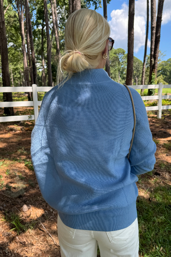 Vicki sweater, sky blue