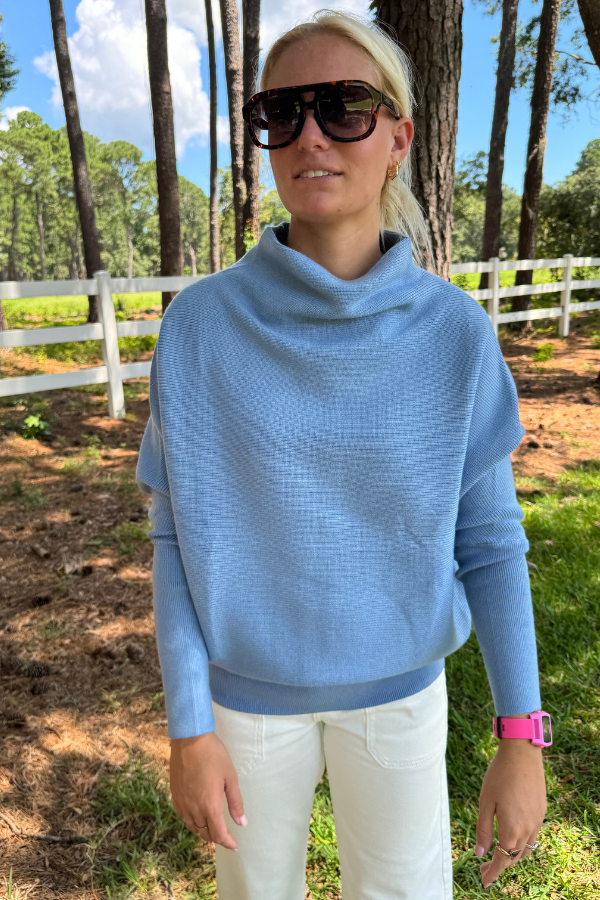 Vicki sweater, sky blue