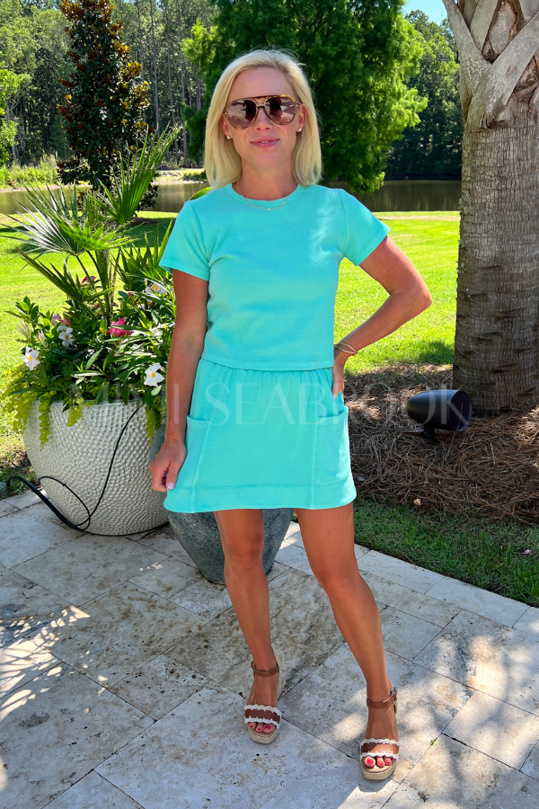 Walden top & skirt set