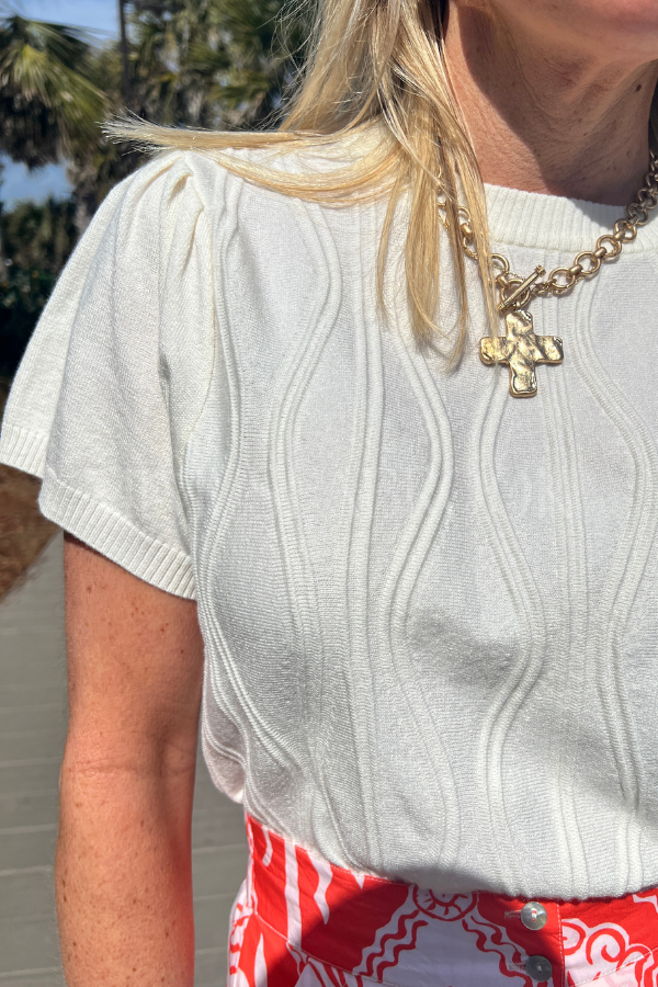 Warwick knit top