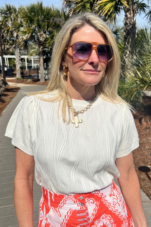 Warwick knit top