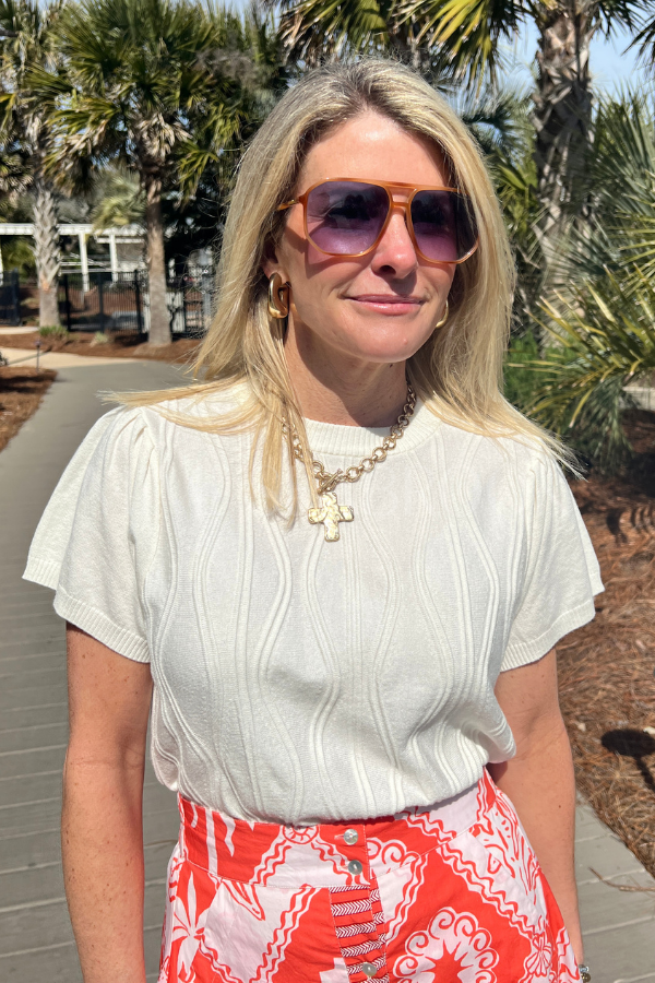 Warwick knit top
