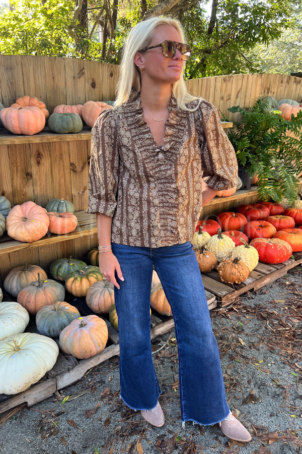 Willow wide leg jeans, dark denim