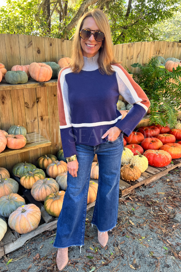 Willow wide leg jeans, dark denim