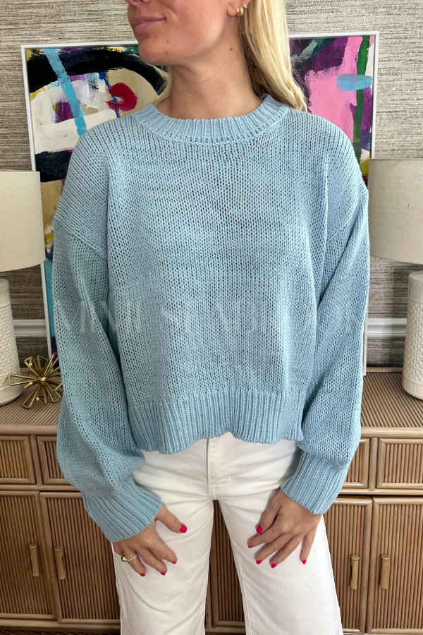 Winston sweater, blue