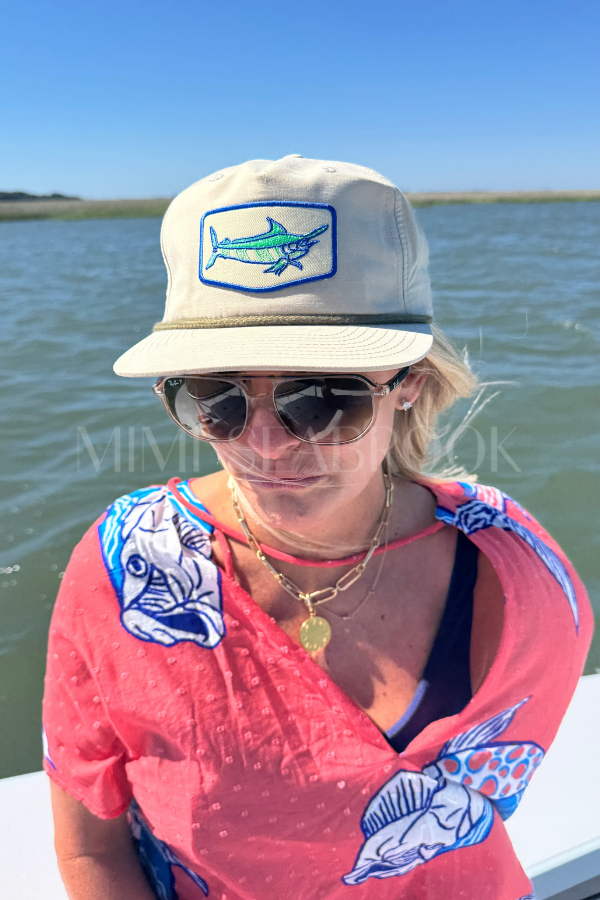 Winyah Hat x King + Pitt, Sand Marlin
