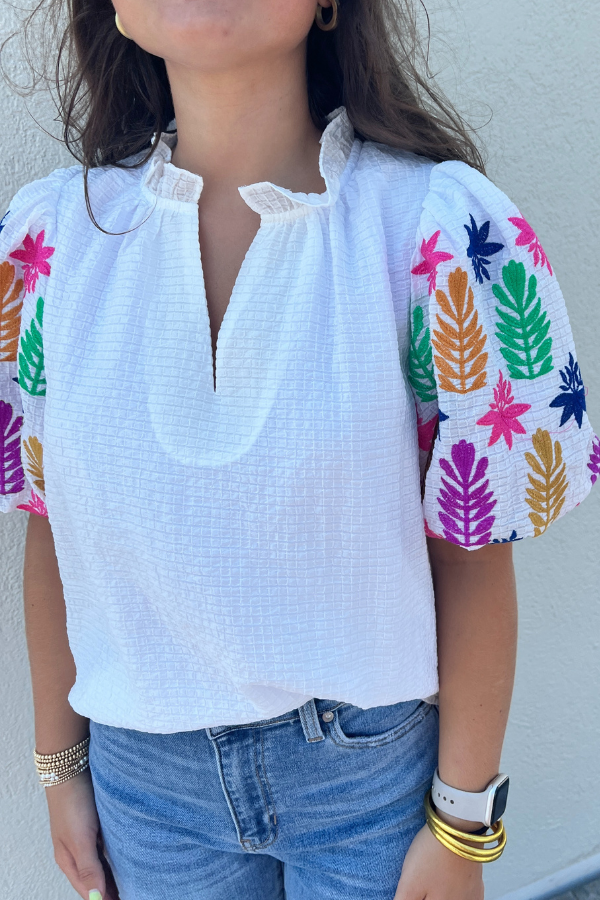 Yuma  top, white