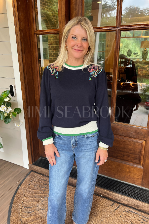 Zandra tiger sweater