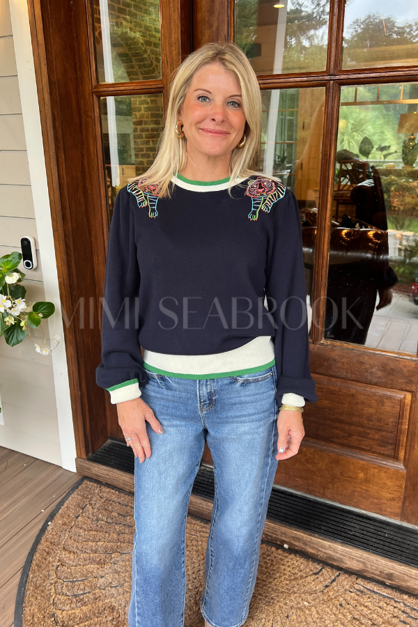 Zandra tiger sweater