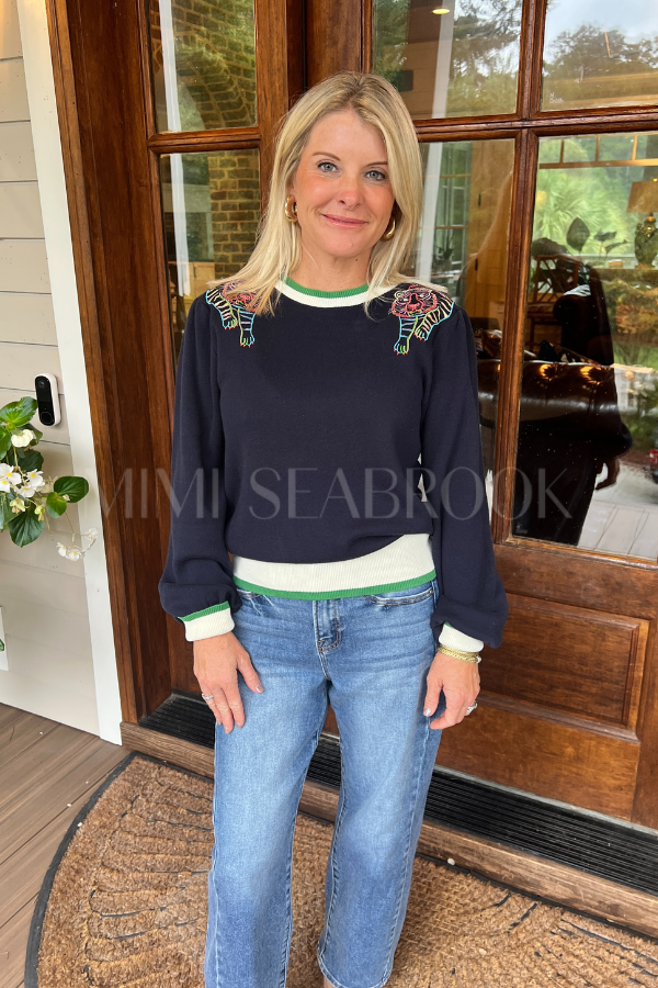 Zandra tiger sweater