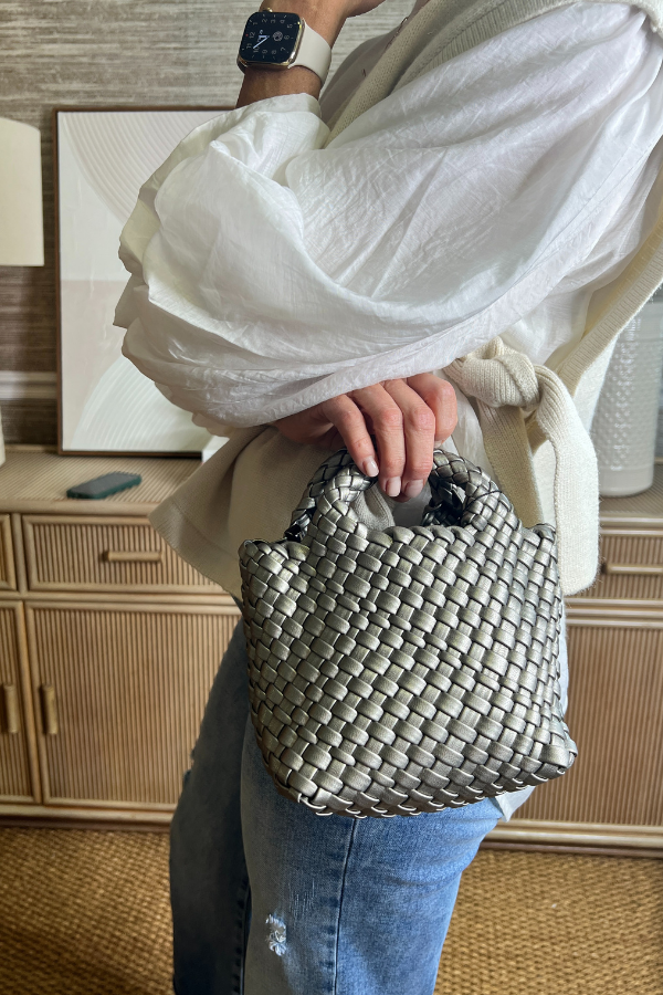 Zena bag, silver