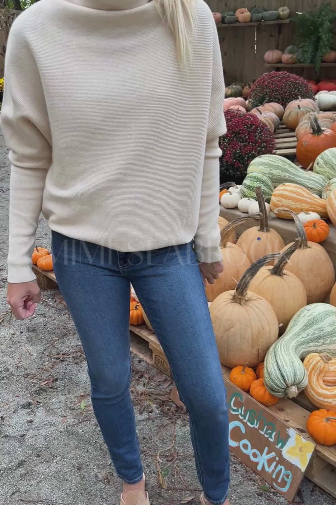 Alana sweater, cream