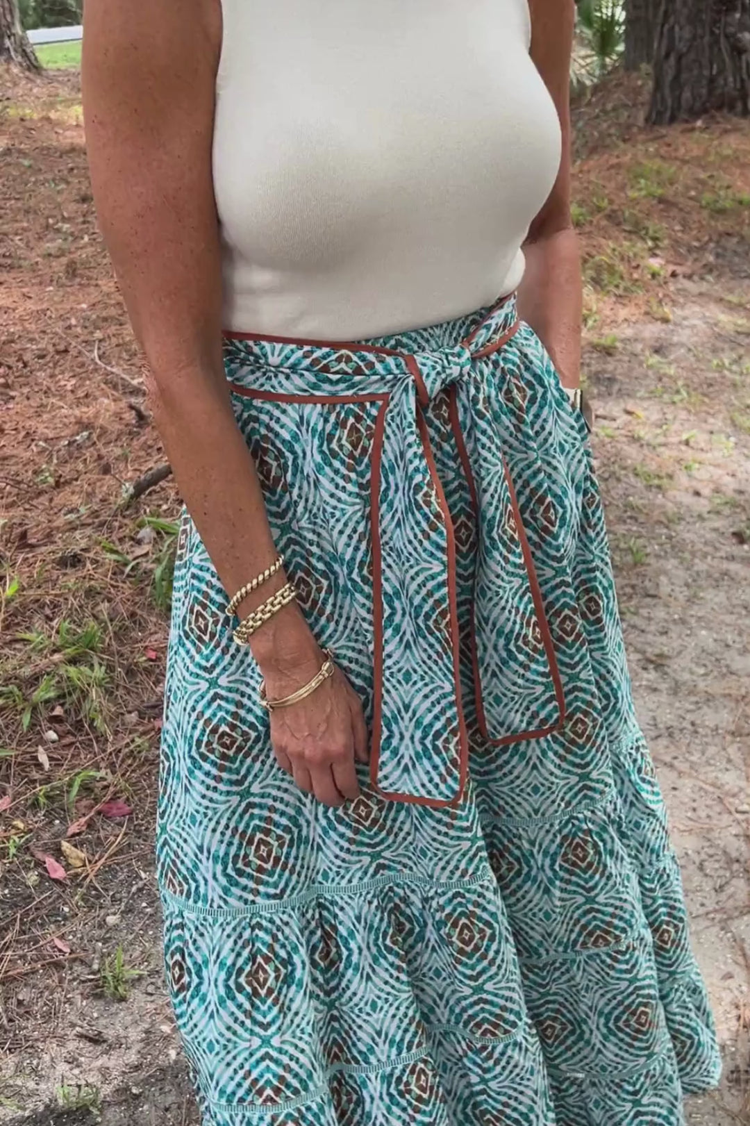 Eva Skirt, Geo Blues