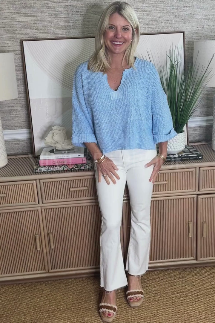 Deane sweater, blue