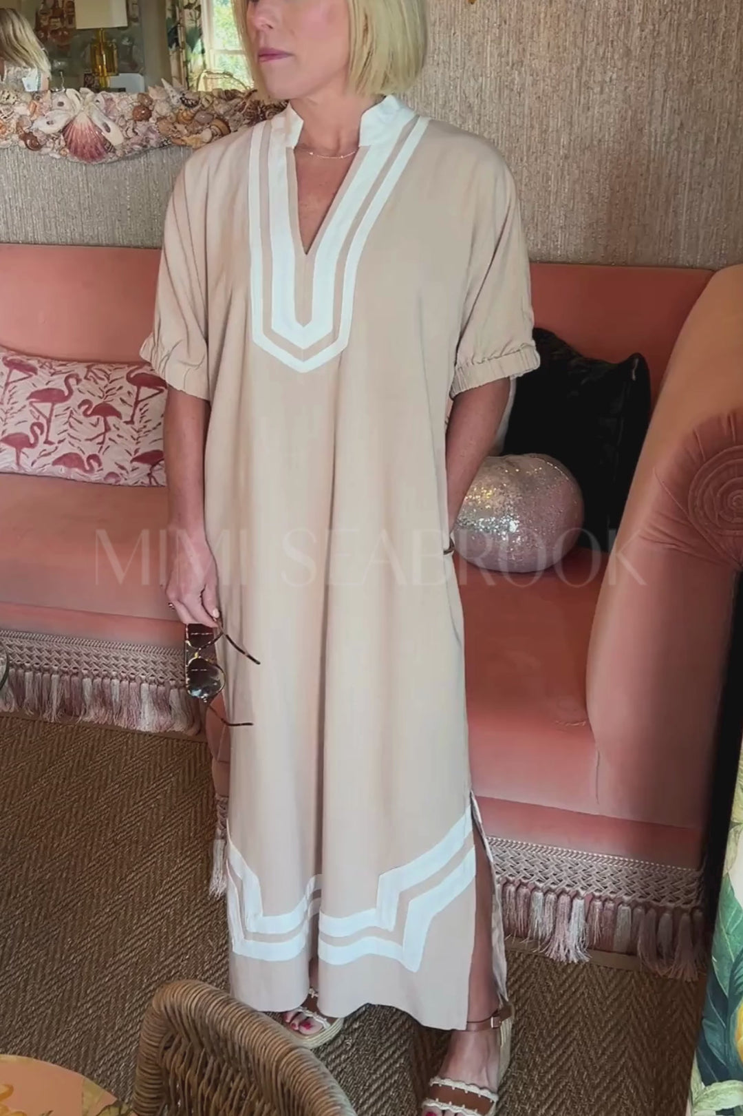 Stonegate dress, latte