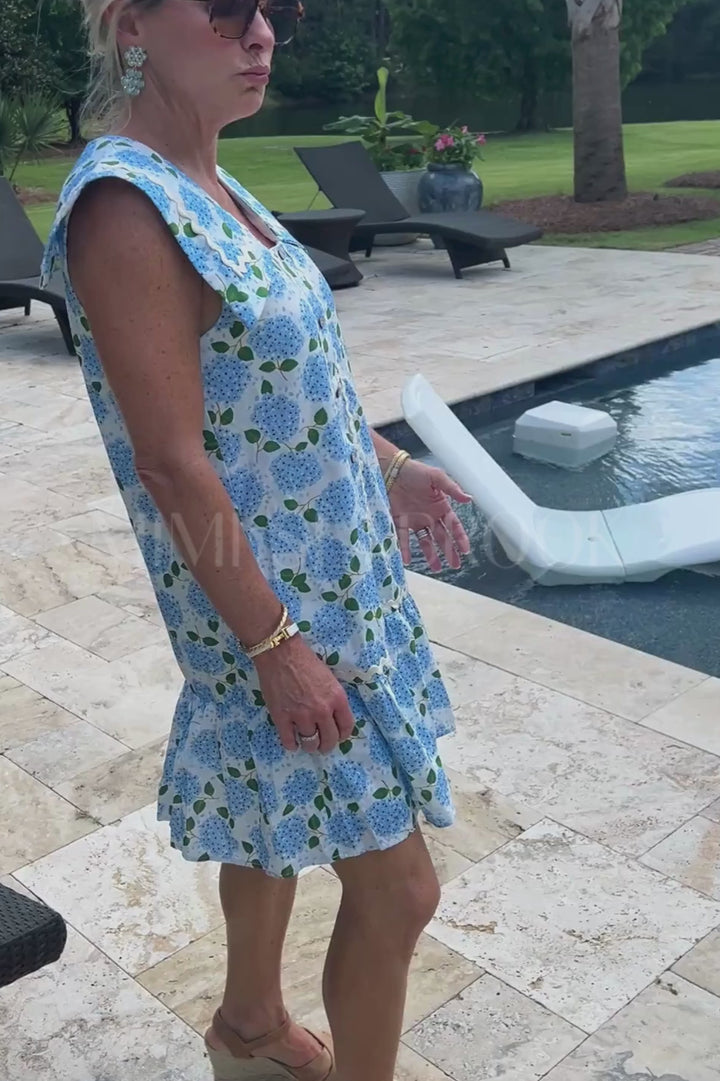 Danielle dress, light blue