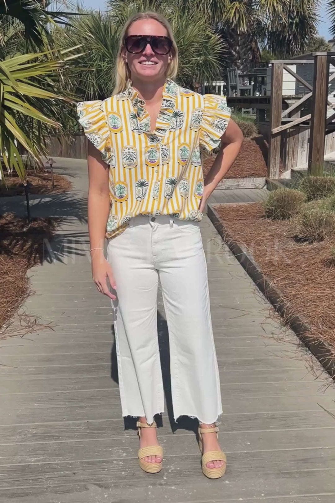 Matthias top, gold
